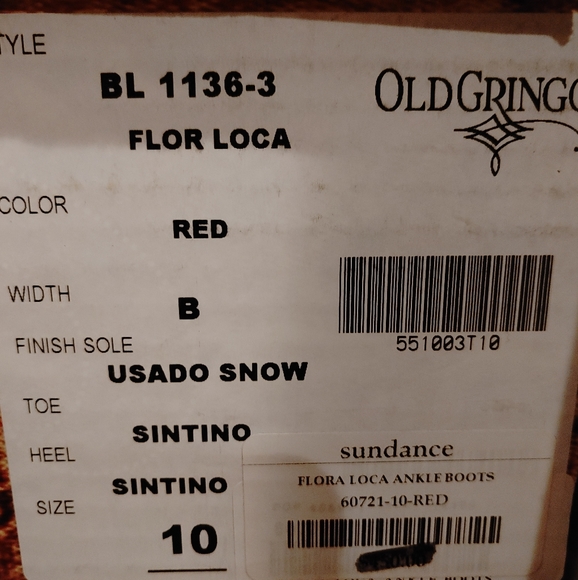 Old Gringo Flor Loca NIB - Picture 12 of 16